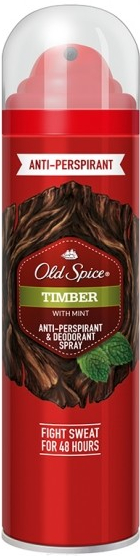 Old Spice Timber antiperspirant 150ml Old Spice Timber antiperspirant 150ml
