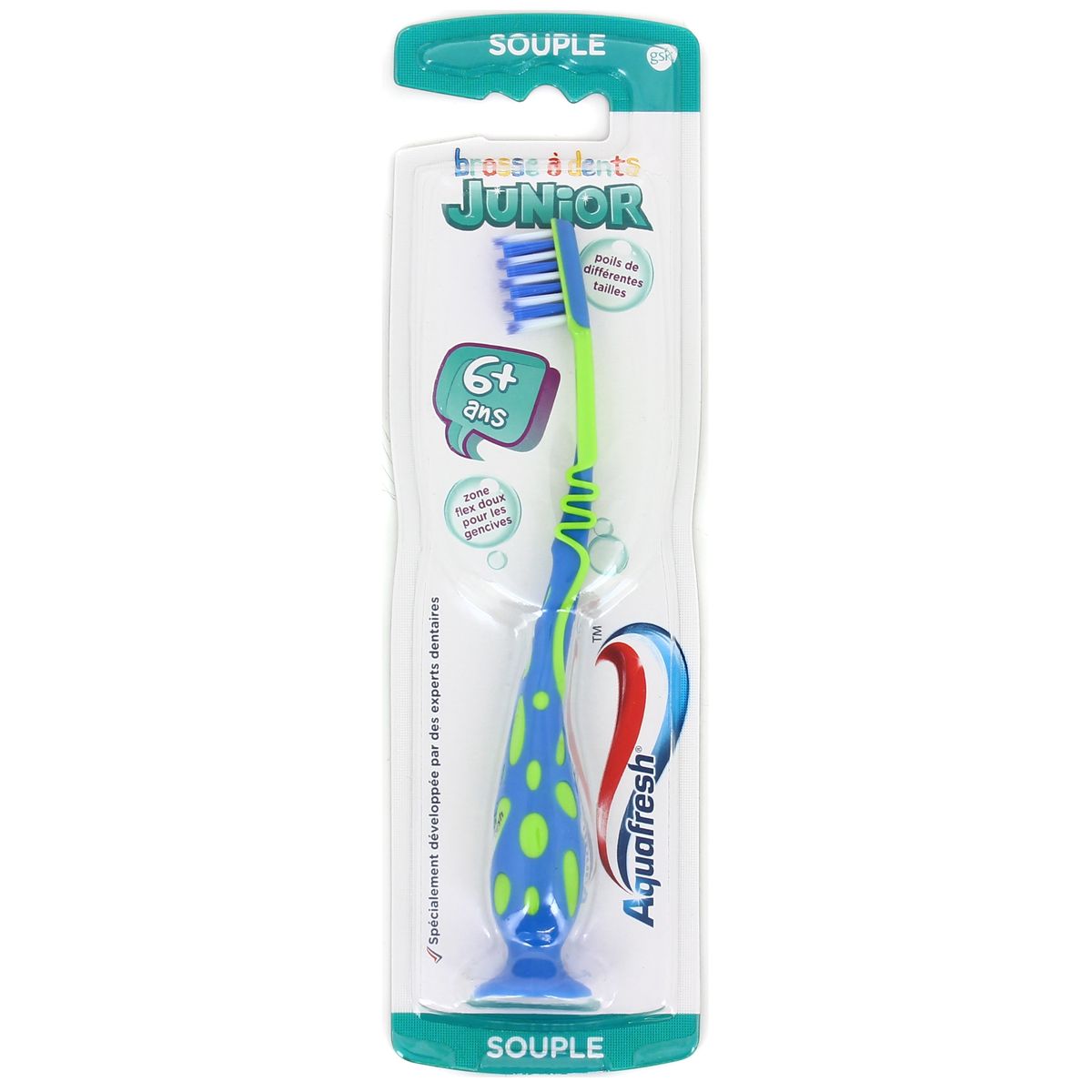 Aquafresh Junior Soft 6-8r zubná kefka Aquafresh Junior Soft 6-8r zubná kefka