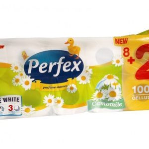 Perfex Camomile toaletný papier 8+2 3vrst