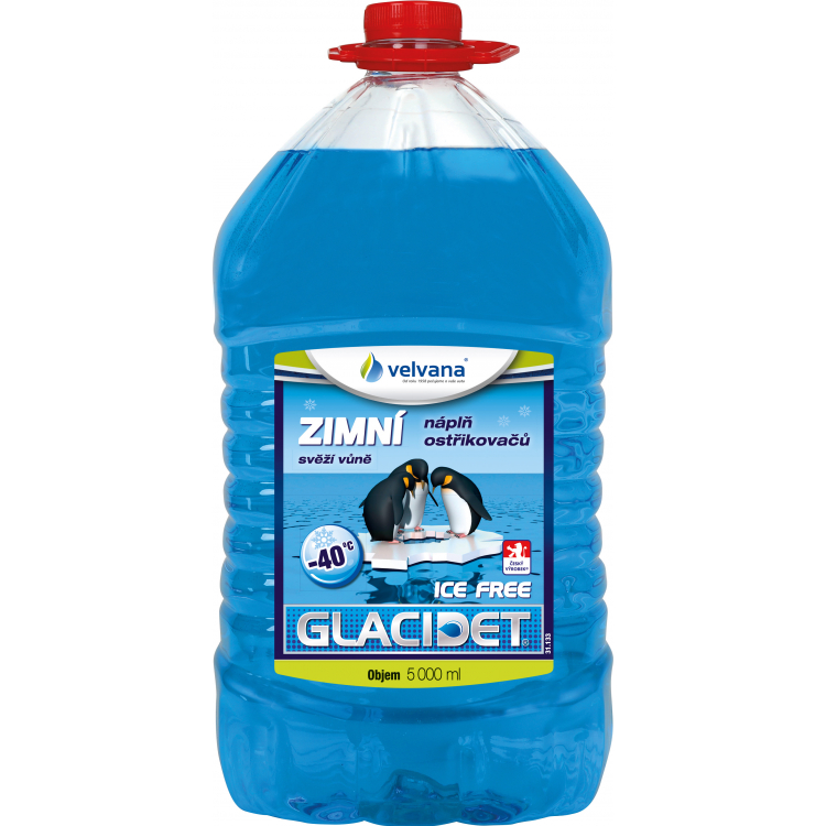 Velvana Glacidet Ice Free -20 °C zimná zmes do ostrekovačov 5l Velvana Glacidet Ice Free -20 °C zimná zmes do ostrekovačov 5l