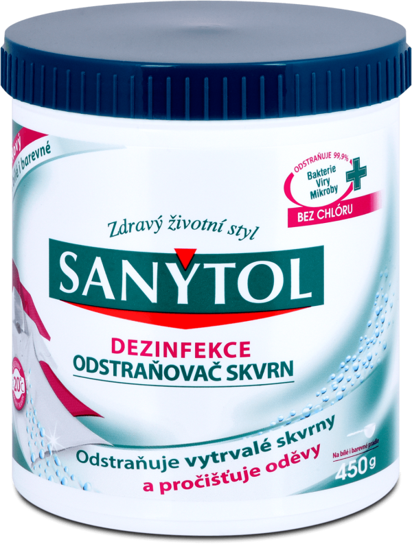 Sanytol dezinfekčný odstraňovač škvŕn 450g
