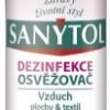 <p><meta charset="utf-8" /><span class="il">SANYTOL</span><span> vyčistí vzduch a vydezinfikuje povrchy v jednom jedinom kroku. Jeho zloženie 4 v 1 zaisťuje dokonalú hygienu a zanecháva príjemne sviežu vôňu. Zahubí 99 Sanytol dezinfekčný osviežovač vzduchu
