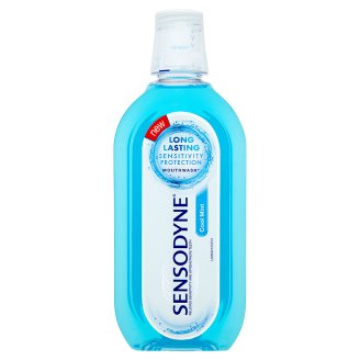 Sensodyne Long Lasting Sensitivity Protection Cool Mint ústna voda 500 ml Sensodyne Long Lasting Sensitivity Protection Cool Mint ústna voda 500 ml