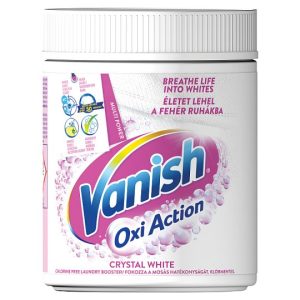 Vanish Oxi Action Crystal White prášok na škvrny 423g