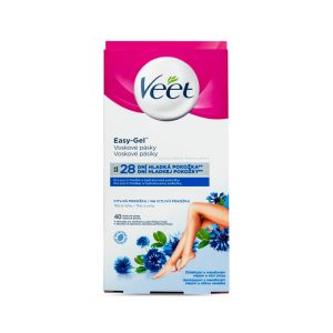 VEET Studené voskové pásiky na telo a nohy 40ks