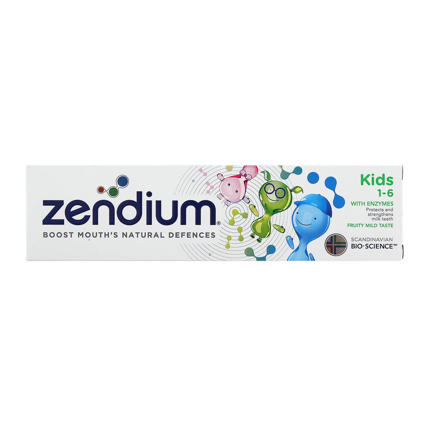 Zendium Kids zubná pasta pre deti 1-6 rokov 75ml Zendium Kids zubná pasta pre deti 1-6 rokov 75ml