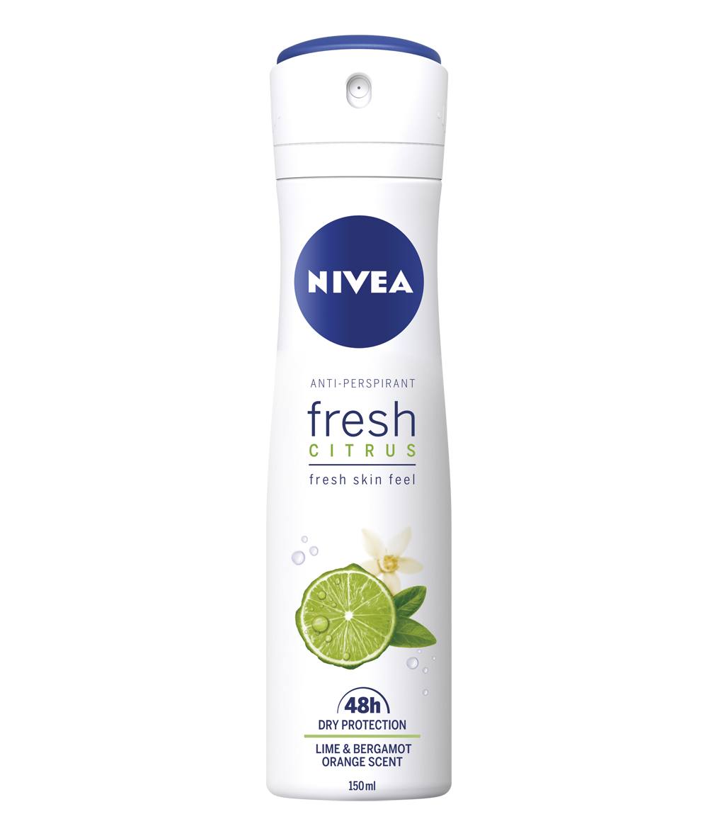 Nivea Fresh Citrus antiperspirant v spreji 150ml Nivea Fresh Citrus antiperspirant v spreji 150ml