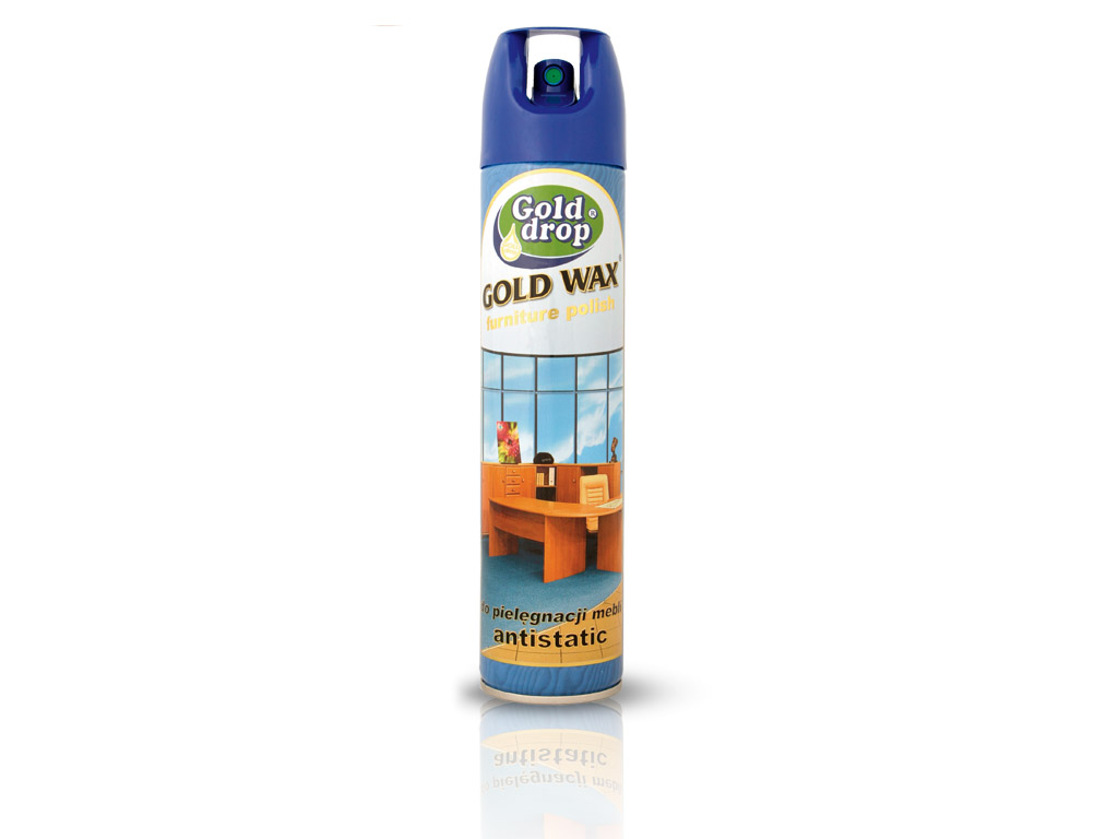 Pledge Gold Wax Antistatic sprej na nábytok 300ml Pledge Gold Wax Antistatic sprej na nábytok 300ml