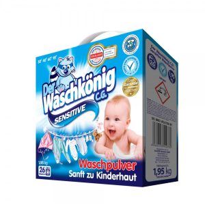 Waschkönig Sensitive prášok na pranie 1