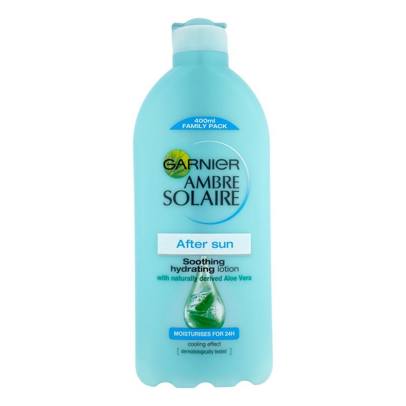 Garnier Ambre Solaire Hydratačné mlieko po opaľovaní 400ml Garnier Ambre Solaire Hydratačné mlieko po opaľovaní 400ml