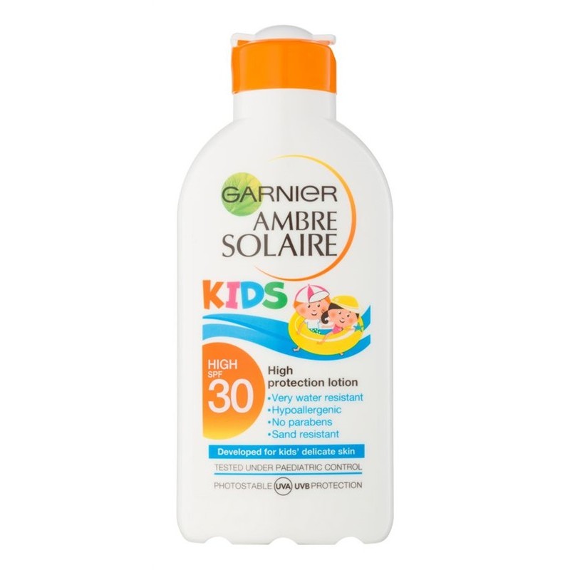 Garnier Ambre Solaire Kids mlieko opaľovanie SPF30 200ml Garnier Ambre Solaire Kids mlieko opaľovanie SPF30 200ml