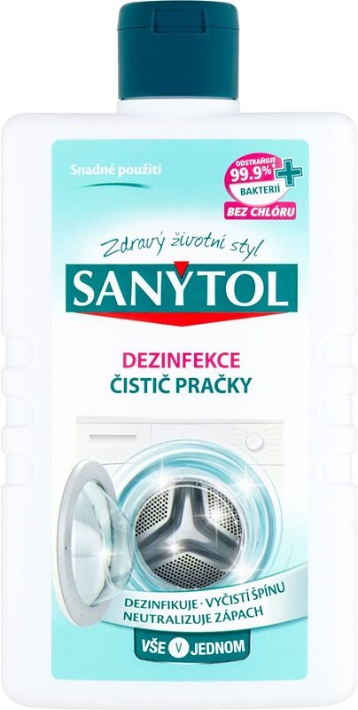 SANYTOL Dezinfekcia čistič pračky 250ml SANYTOL Dezinfekcia čistič pračky 250ml