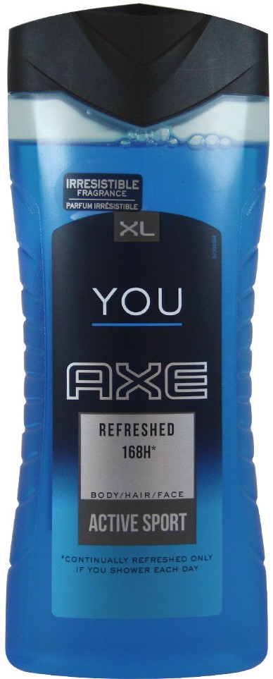 Axe you Refreshed sprchový gél 400ml Axe you Refreshed sprchový gél 400ml
