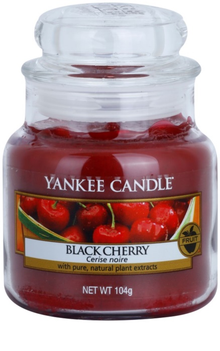 Yankee Candle Black Cherry vonná sviečka 104g Yankee Candle Black Cherry vonná sviečka 104g