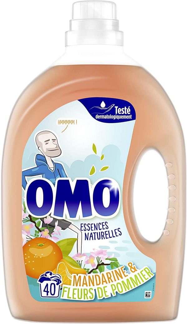 Omo Essences Naturales mandarínka prací gél 2l 40PD