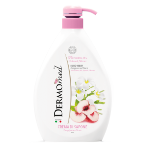 Dermomed Broskyňový kvet tekuté mydlo s pumpičkou 1000ml