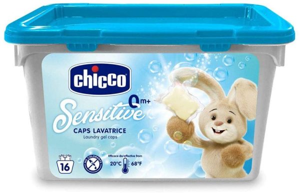 Chicco Sensitive pracie kapsule 16ks