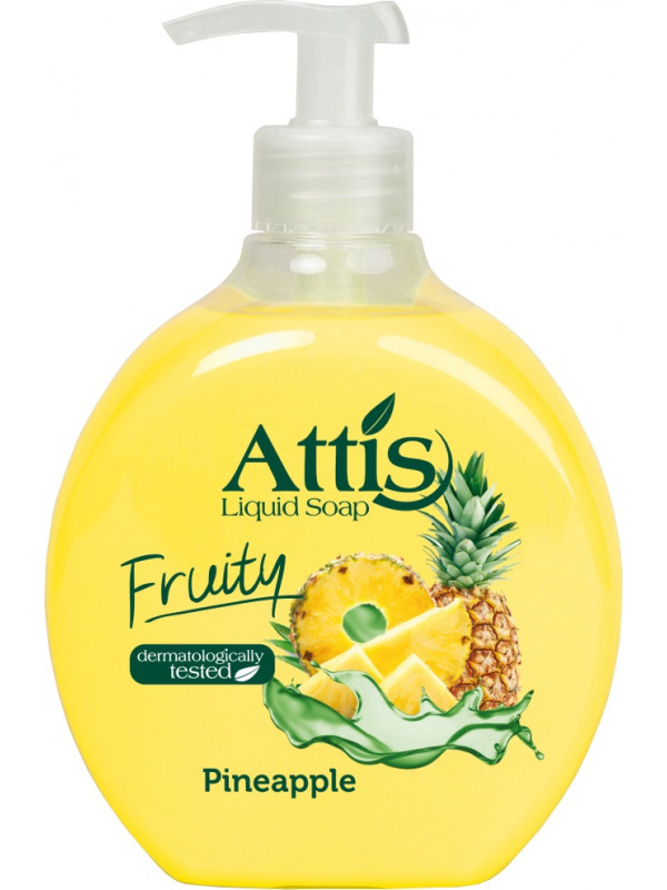Attis tekuté mydlo s dávkovačom ananás 500ml Attis tekuté mydlo s dávkovačom ananás 500ml