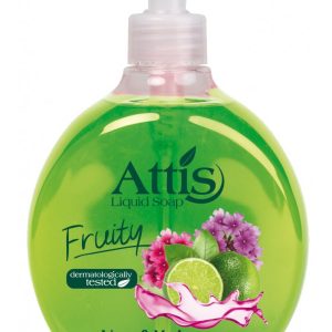 Attis tekuté mydlo s dávkovačom limetka a verbena 500ml