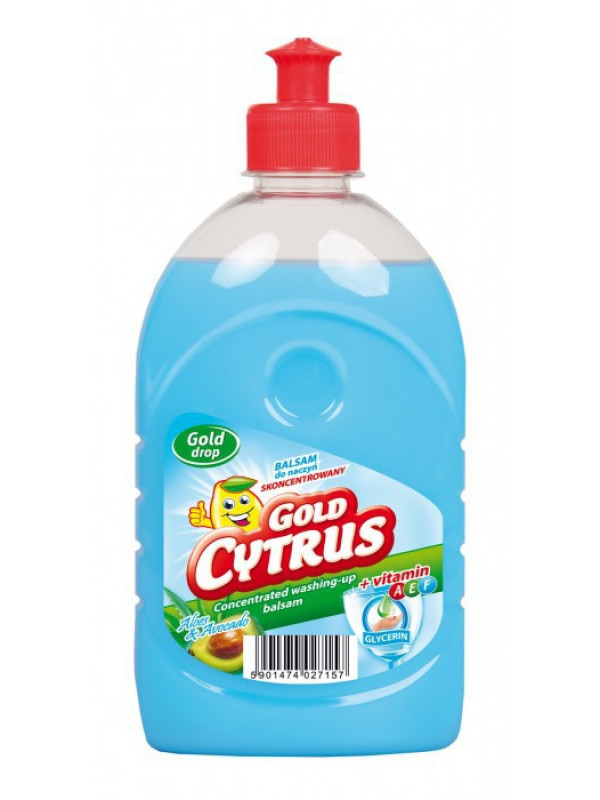 Gold Drop Gold Cytrus saponát na riad balzam 500ml Gold Drop Gold Cytrus saponát na riad balzam 500ml