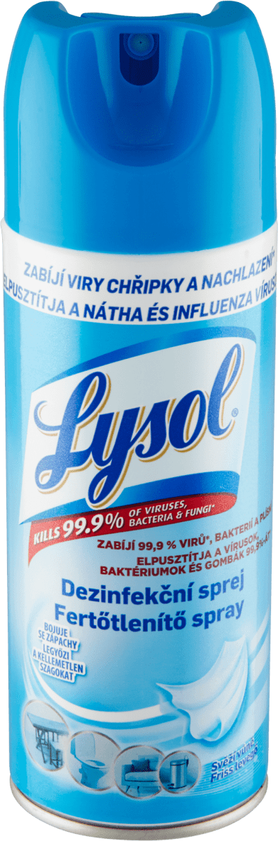LYSOL Dezinfekčný sprej - svieža vôňa 0 LYSOL Dezinfekčný sprej - svieža vôňa 0