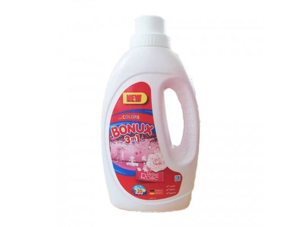 Bonux Color Radiant Rose 3v1 gél na pranie 2