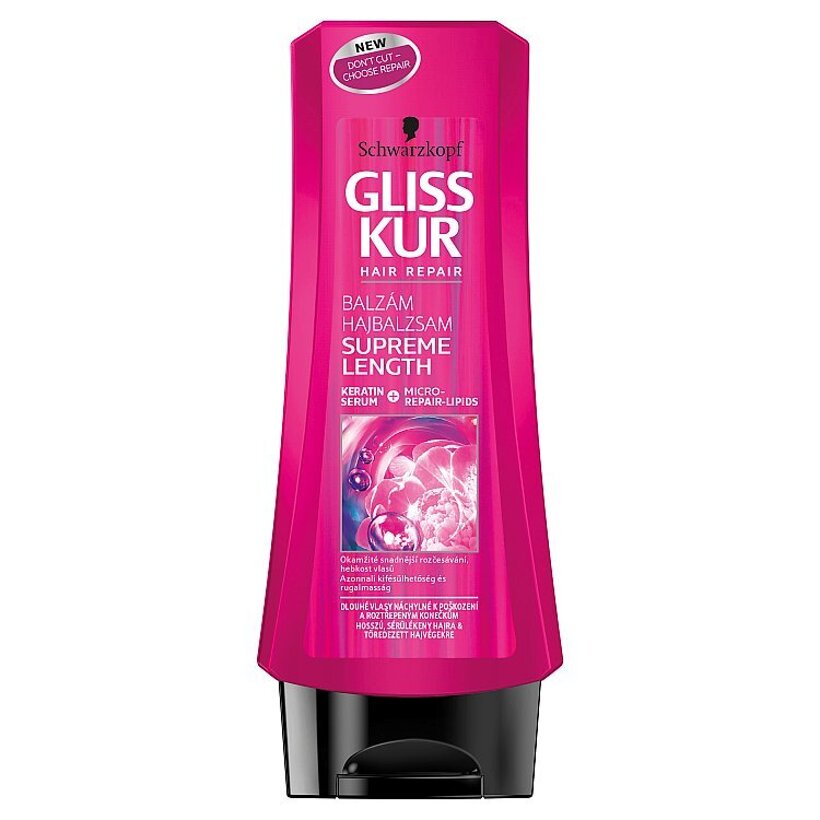 Gliss Kur Supreme Length kondicionér na vlasy 200ml Gliss Kur Supreme Length kondicionér na vlasy 200ml