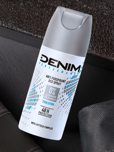 DENIM Performance Evolution 0% antiperspirant 150ml DENIM Performance Evolution 0% antiperspirant 150ml