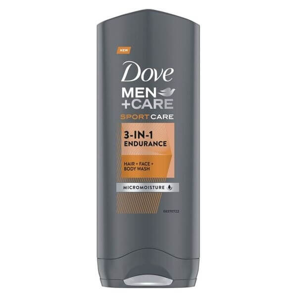Dove Men SportCare 3v1 Endurance sprchový gél 400ml Dove Men SportCare 3v1 Endurance sprchový gél 400ml