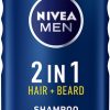 Nivea Men 2in1 Hair+Beard šampón na vlasy 400ml