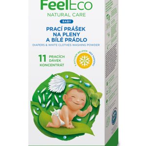 FeelEco Baby prací prášok na plienky a bielu bielizeň