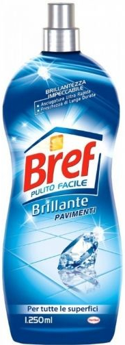 Bref Brillante modrý univerzálny čistič na podlahy 1250 ml Bref Brillante modrý univerzálny čistič na podlahy 1250 ml