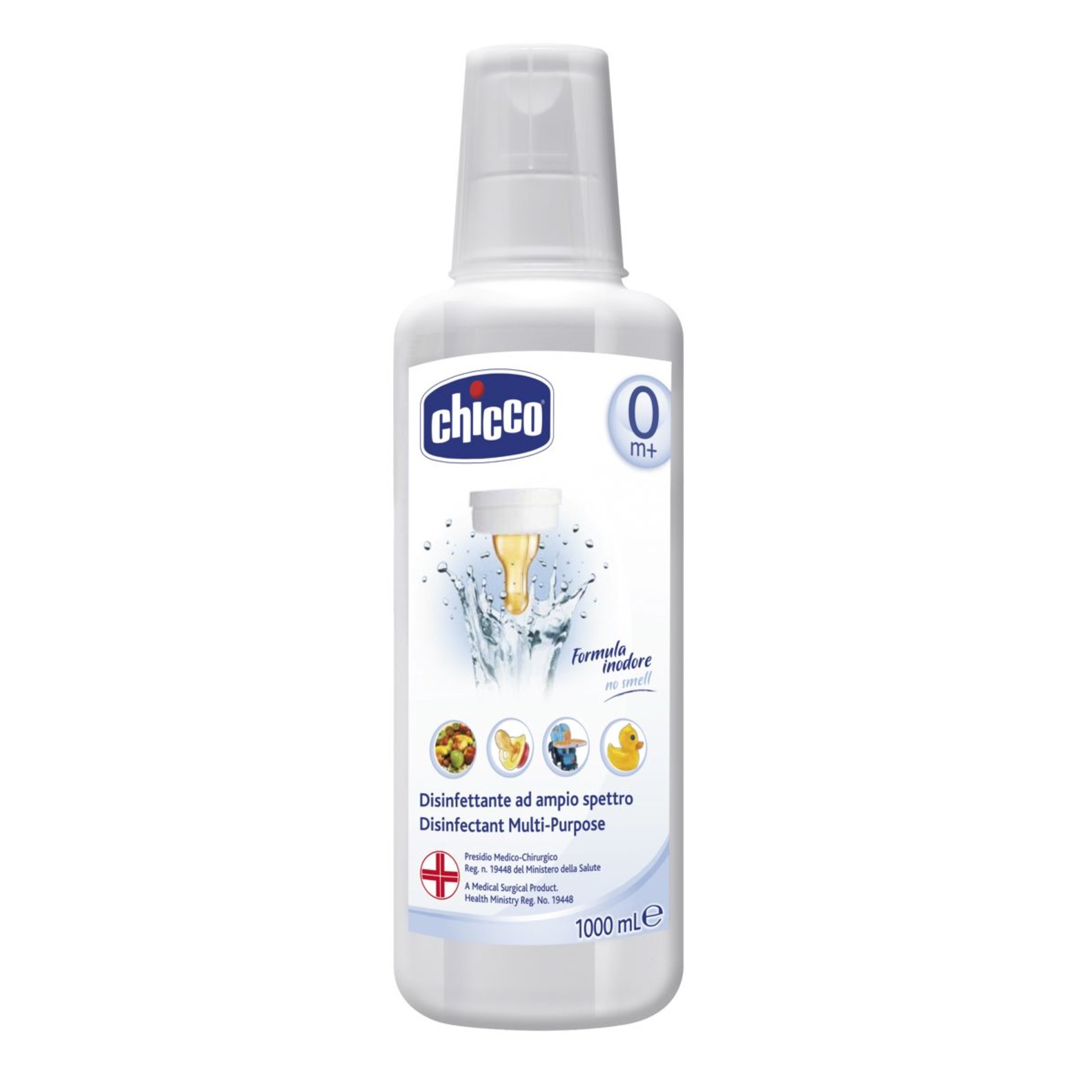 Chicco dezinfekčný roztok viacúčelový 1000 ml Chicco dezinfekčný roztok viacúčelový 1000 ml