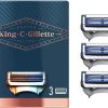 Gillette King náhradné hlavice 3 ks