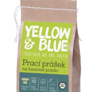 Yellow&Blue Prací prášok z mydlových orechov na farebnú bielizeň 250g