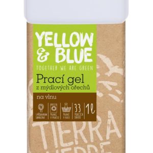 Yellow&Blue Prací gél z mydlových orechov na vlnu a funkčný textil z merino vlny 1l
