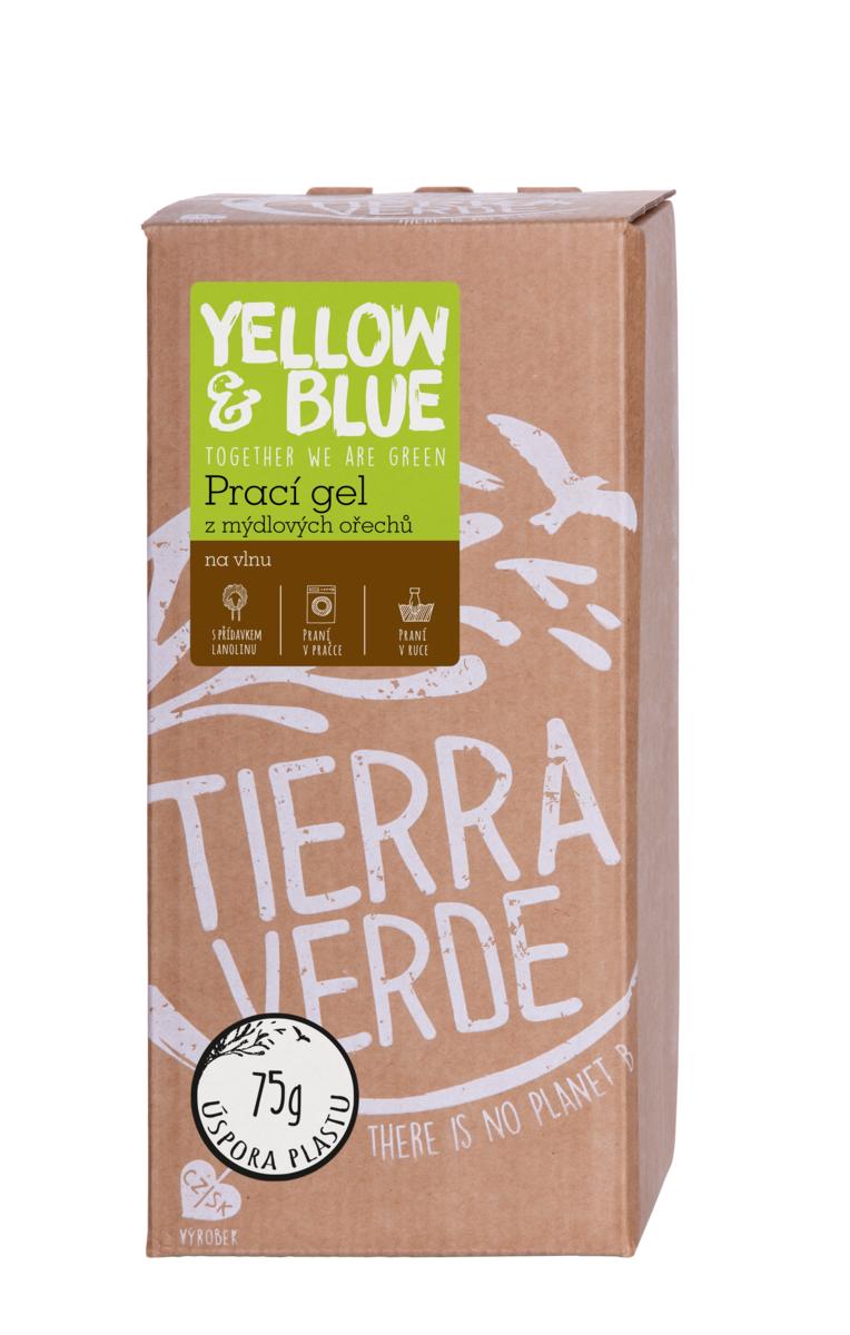 Yellow&Blue Prací gél z mydlových orechov na vlnu a funkčný textil z merino vlny bag-in-a-box 2l Yellow&Blue Prací gél z mydlových orechov na vlnu a funkčný textil z merino vlny bag-in-a-box 2l
