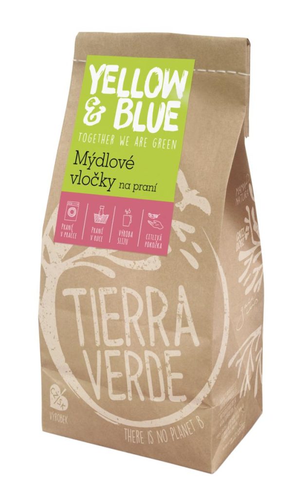 Yellow&Blue Mydlové vločky na pranie 400g