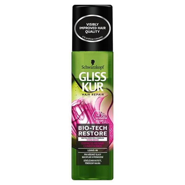 Gliss Kur Bezoplachový regeneračný expres balzam Bio-Tech Restore 200ml Gliss Kur Bezoplachový regeneračný expres balzam Bio-Tech Restore 200ml