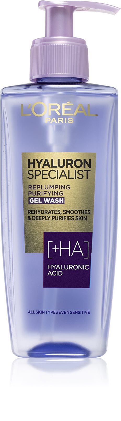 L'Oréal L’Oréal Paris Hyaluron Specialist čistiaci gél s kyselinou hyalurónovou 200ml L'Oréal L’Oréal Paris Hyaluron Specialist čistiaci gél s kyselinou hyalurónovou 200ml
