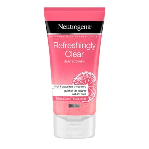 Neutrogena Refreshingly Clear osviežujúci pleťový peeling 150ml