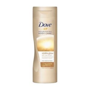 Dove Visible Glow Medium samoopalovacie telové mlieko 400ml