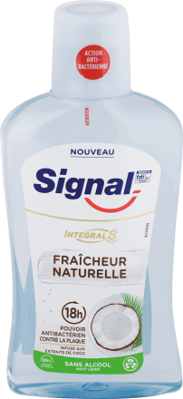 Signal Integral 8 Fraîcheur Naturelle Coconut ústna voda 500ml Signal Integral 8 Fraîcheur Naturelle Coconut ústna voda 500ml