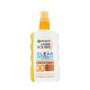 Garnier Ambre Solaire Clear Protect Bronze SPF30 opaľovací sprej 200ml