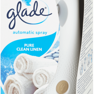 Glade Pure Clean Linen osviežovač vzduchu 269ml + strojček