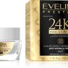 <p><span>EVELINE PRESTIGE 24K SNAIL & CAVIAR luxusný hĺbkovo regeneračný krém proti vráskam</span></p>
<p><span>Luxusná rada 24K SNAIL & CAVIAR je novou dimenziou v každodennej starostlivosti o pleť. Výnimočná receptúra kombinuje jedinečné vlastnosti <em>kaviáru Eveline Cosmetics EVELINE 24K SNAIL & CAVIAR luxusný intenzívne spevňujúci krém proti vráskam nočný 50ml
