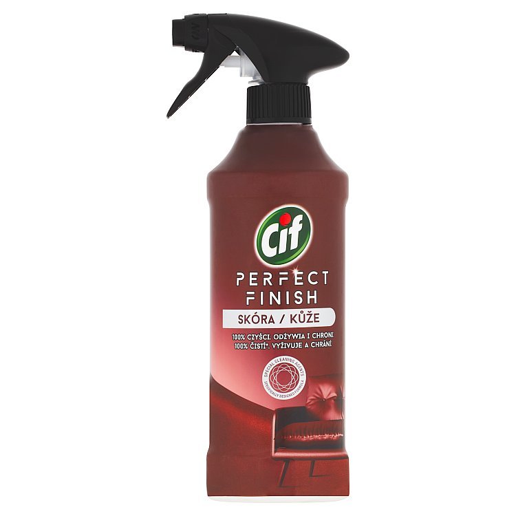 Cif Perfect Finish Leather čistiaci sprej 435 ml Cif Perfect Finish Leather čistiaci sprej 435 ml