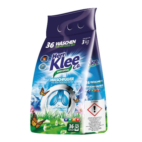 Herr Klee Universal prášok na pranie 3kg 36PD
