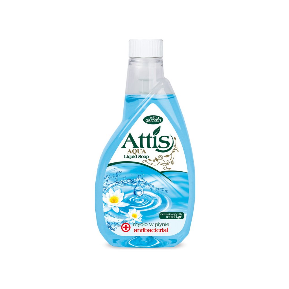 Attis Antibacterial tekuté mydlo 400ml Attis Antibacterial tekuté mydlo 400ml