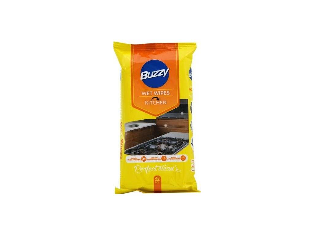 Buzzy vlhčené utierky Kuchyňa 48ks Buzzy vlhčené utierky Kuchyňa 48ks